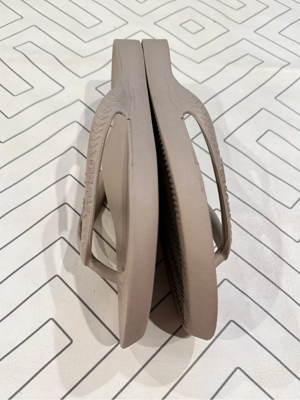 Archies Tan Thong Sandals